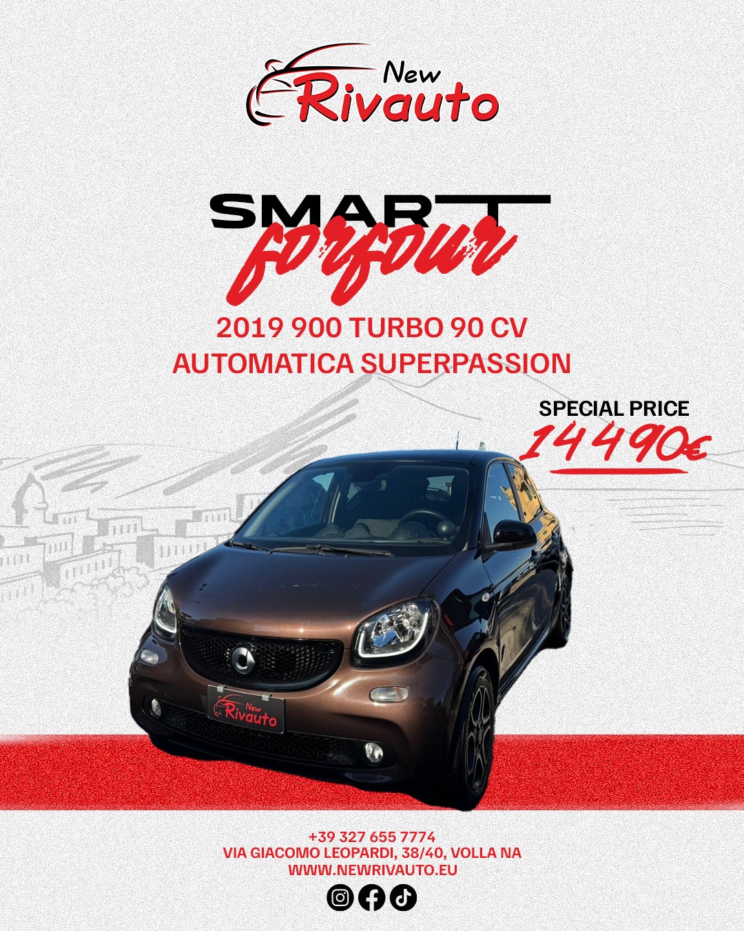 whatsapp image 2026 01 08 at 14.44.20 Auto Smart Forfour, offerta speciale prezzo 14490 euro